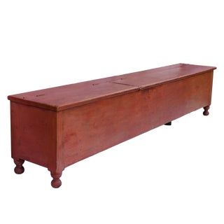Circa 1850 New York Primitive Storage Bin For Sale