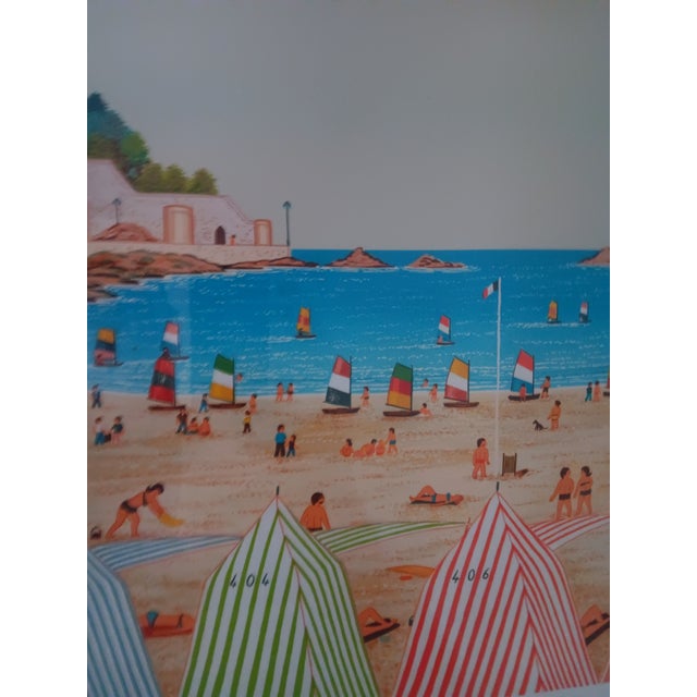 1980s Pair of Fanch Ledan Signed, Numbered Lithographs For Sale - Image 10 of 12