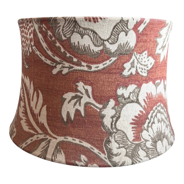 Vintage Inspired Floral Lamp Shade – Cottage / Ralph Lauren Style For Sale