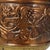 Metal Repoussé Flower Pot in Red Copper and Brass, 1900s For Sale - Image 7 of 16