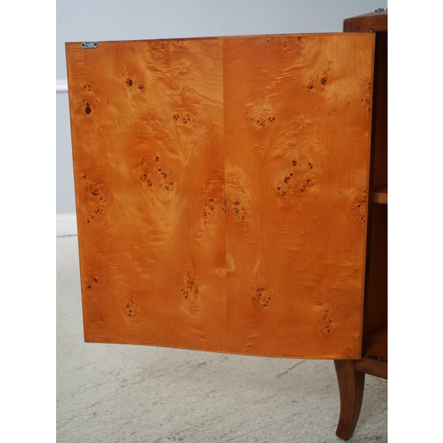 1950s Bloomingdales Italian Marble Top Credenza Chest For Sale - Image 5 of 17