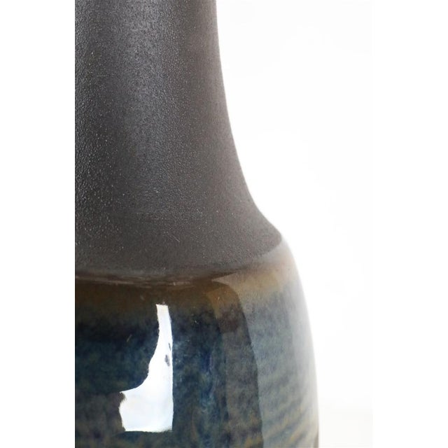 Danish Model 1040 Table Lamp in Ceramic with Jute Lampshade from Søholm, 1960s For Sale - Image 6 of 16