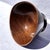 Mid-Century Mahogany Bowl Centerpiece With Sterling Silver Base For Sale - Image 4 of 10