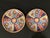 Blue Late 20th Century Colorful Imari Style Dessert Plates - Set of Eight For Sale - Image 8 of 9