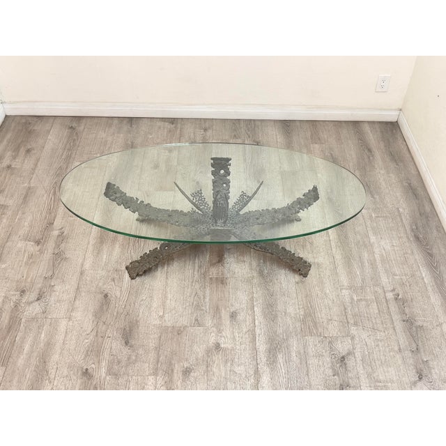 1960s Daniel Gluck Coffee Table For Sale - Image 5 of 12