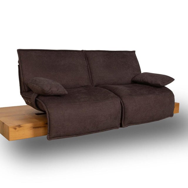 Free Motion Edit Fabric & Wood Two-Seater Sofa from Koinor For Sale - Image 9 of 14