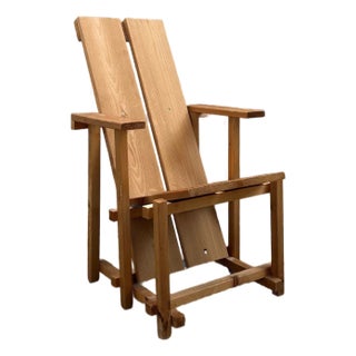 Gerrit Rietveld Inspired Children's Chair For Sale