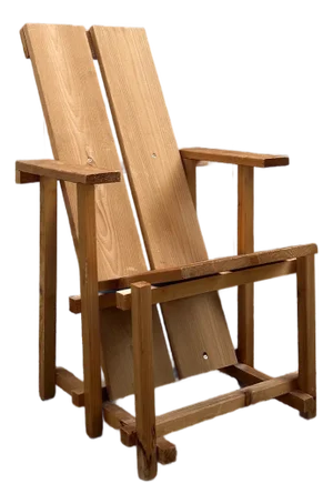 Gerrit Rietveld Inspired Children's Chair