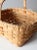 Vintage Splint Weave Basket For Sale - Image 9 of 13