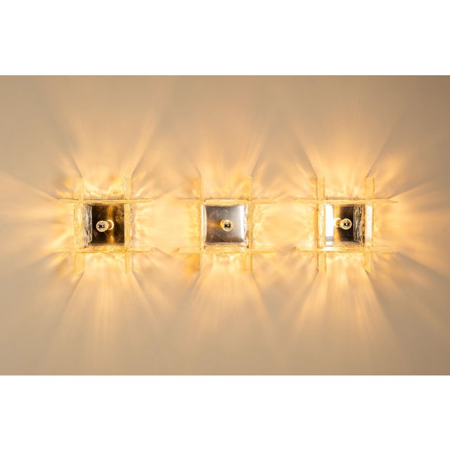 LP 256 Wall or Ceiling Lights by Carlo Nason for Mazzega, Italy, 1970s, Set of 3 For Sale - Image 9 of 18