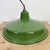 Industrial Green Enamel Factory Pendant Lamp, 1960s For Sale - Image 13 of 17