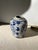 1970s Blue and White Ceramic Asian Vase For Sale In Atlanta - Image 6 of 6
