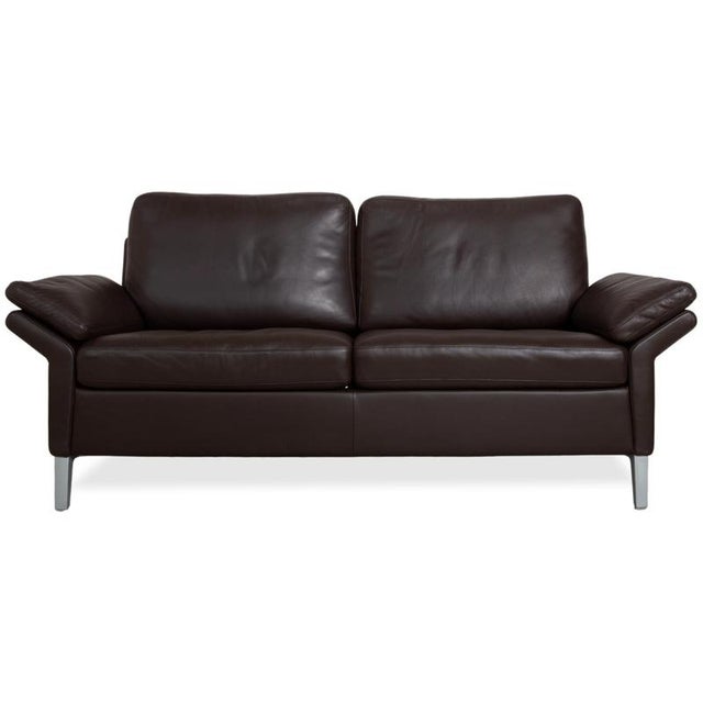 Three-Seater Sofas in Leather from Rolf Benz, Set of 2 For Sale - Image 13 of 14