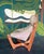 Tan Odd Knutsen Danish Modern Luna Chair Pair W Otto For Sale - Image 8 of 17