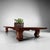 Large Japanese Zataku Low Table in Keyaki Wood, 1960s For Sale - Image 12 of 18