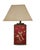 Vintage Oriental Table Lamp with Embroidered Silk Panels, 1960s For Sale - Image 9 of 9