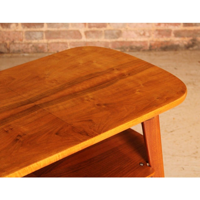 1960s Mid-Century Modern Walnut Magazine Rack, 1960s For Sale - Image 5 of 10