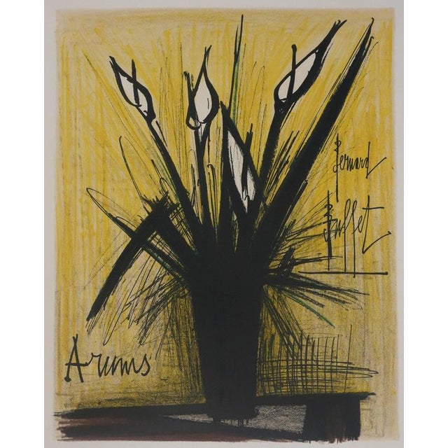 Bernard Buffet, The Arums, 1966, Lithograph For Sale - Image 4 of 9