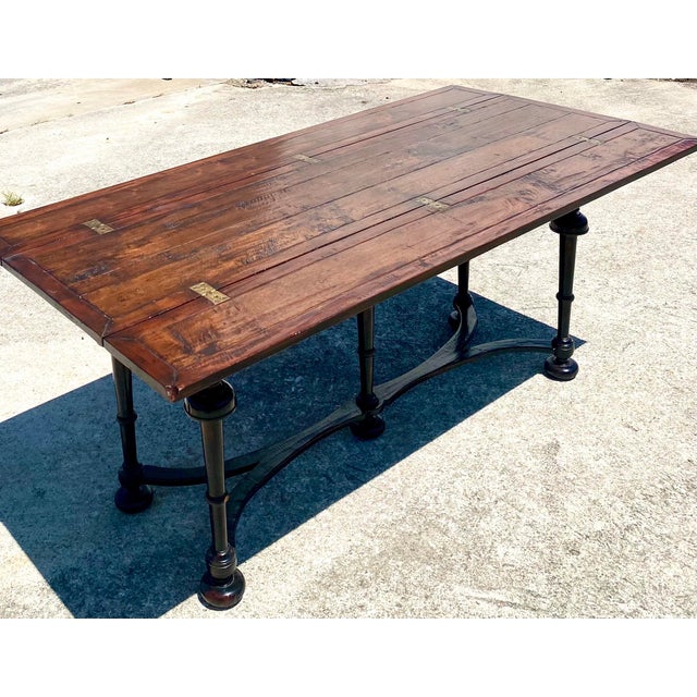 Vintage Henredon Acquisitions Flip Top Dining/Console Table Chairish