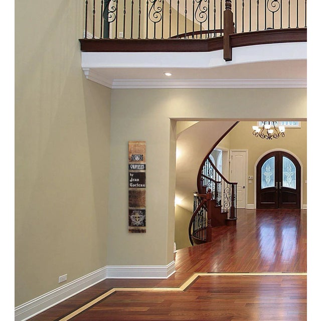 Textile "Orpheus" Book Spine Contemporary Acrylic Painting by Carl Smith For Sale - Image 7 of 9