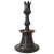 Metal Brass Candle Holder With Crown Head, Hand-Forged, Turkey, 21st Century For Sale - Image 7 of 7