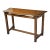 Gregorius Pineo Vintage Dark Wood Console Table For Sale