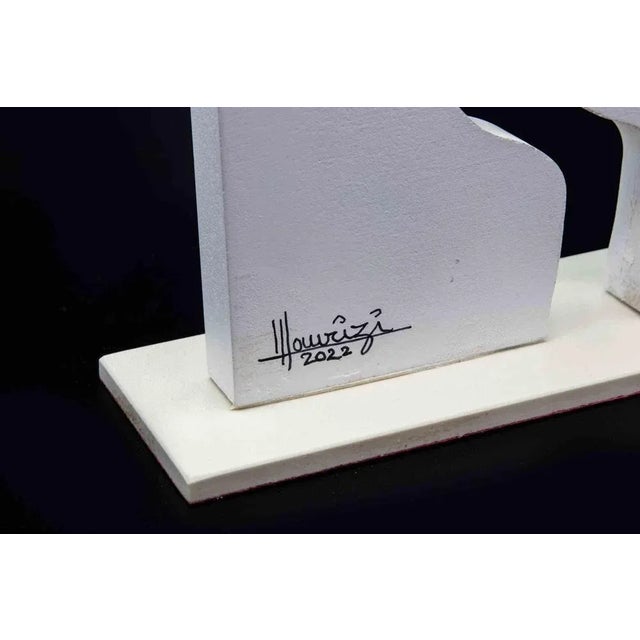 Tonino Maurizi, Abstract Composition in White, Sculpture, 2022 For Sale - Image 4 of 6