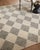 Beige Chris Loves Julia x LoloiFrancis Beige / Charcoal 2'-6" x 7'-6" Runner Rug For Sale - Image 8 of 9