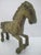 Vintage Chinese Bronze Han Dynasty Style Galloping Horse Statue Figurine For Sale - Image 9 of 10
