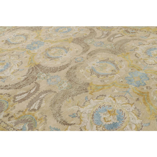 Inspired by antique Polonaise rugs, this 12x15 rug is from Rug & Kilim’s Modern Classics Collection. On the Design: Hand-...