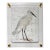 White Egret - Hand-Executed Textured Wall Art | Michele Stone Collection For Sale