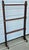 Late Victorian Mahogany Folding Quilt Rack. A Late Victorian Mahogany Folding Quilt Rack. Measures 10.75" in depth, 22.75"...