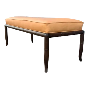 Mid Century Modern Walnut Bench