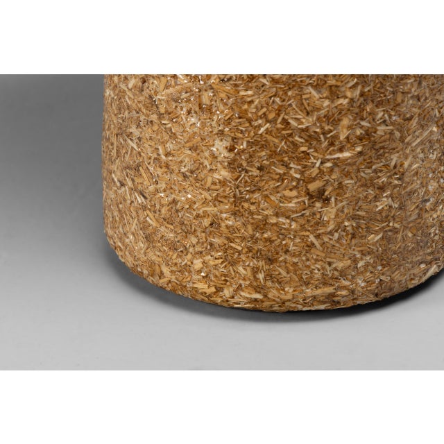Contemporary Aifunghi Bolete Side Table with White Glass Table Top by Bart Schilder For Sale - Image 3 of 6