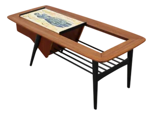 Coffee Table by Alfred Hendrickx for Belform, 1950s