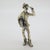 Vintage Italian Handmade 800 Silver Pinocchio Going to School Figurine, Arezzo, 1980s For Sale - Image 3 of 12