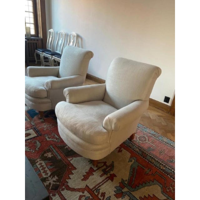 Edwardian Armchairs, 1890s, Set of 2 For Sale - Image 3 of 9