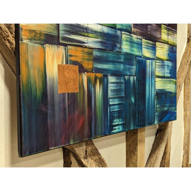 L. Zantopp, Organic Brickwork, 21st Century, Paint For Sale - Image 6 of 13