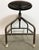 Industrial Iron Adjustable Swivel Stool, 1960s For Sale - Image 15 of 18