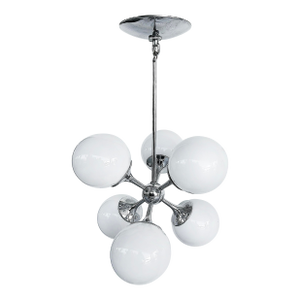 Lightolier Mid-Century Atomic Sputnik Pendant Chandelier