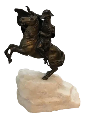 Early 20th Century Bronze Sculpture of Napoleon on Horseback