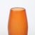 Mid-Century Hand-Blown Murano Glass Vase in Apricot W/ Fine Reeded Detailing For Sale - Image 11 of 12