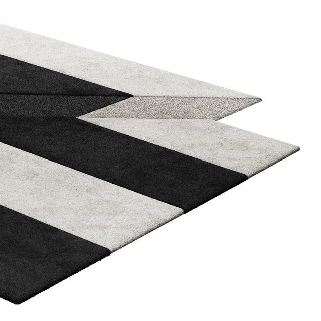 Contemporary Rug #010 by TAPIS Studio For Sale - Image 3 of 5