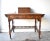 Victorian Antique Victorian Burl Walnut & Leather Writing Desk With Letter Box & Inkwells For Sale - Image 3 of 13