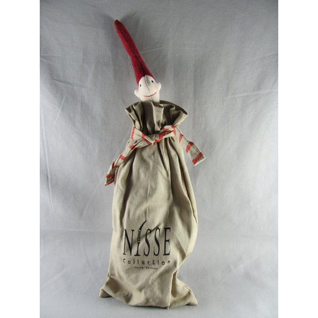 2001 Maileg Denmark Christmas Plush Pixy Pixie Girl For Sale - Image 6 of 6