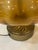 1980s Vintage Amber Glass Lamps - a Pair For Sale - Image 5 of 11