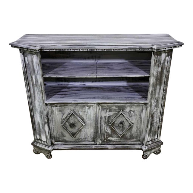 Vintage Wooden Sideboard, 1970s For Sale