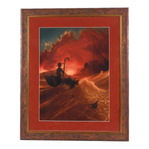 Framed "Save Our Souls" Print by Cyril Rolando