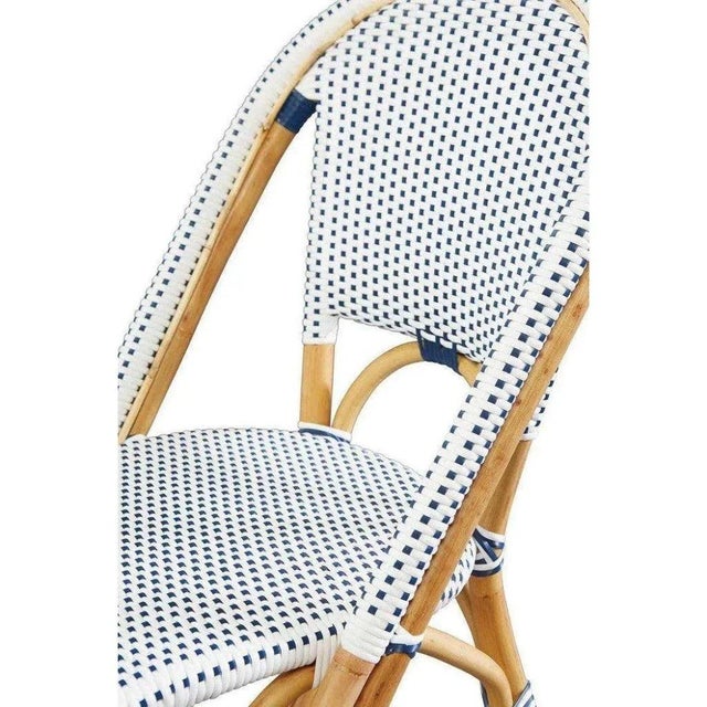 Leroy Rattan-Frame Armless Side Chair Set of 2 by Furniture Classics For Sale In Washington DC - Image 6 of 6