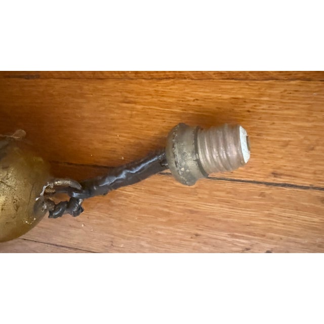 Antique Louis XVI Revival Carved Giltwood Six-Light Chandelier, Likely French, Circa 1900 For Sale In Boston - Image 6 of 12